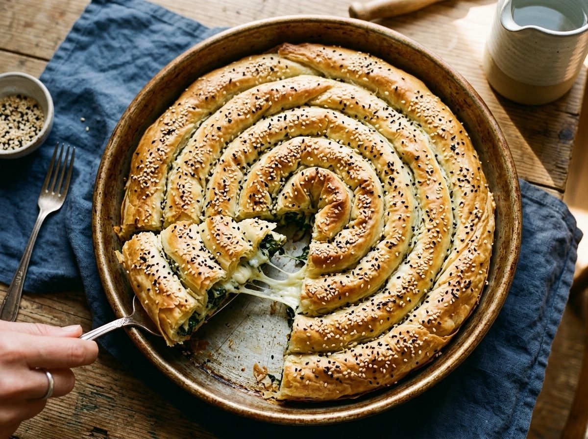 Spinach börek